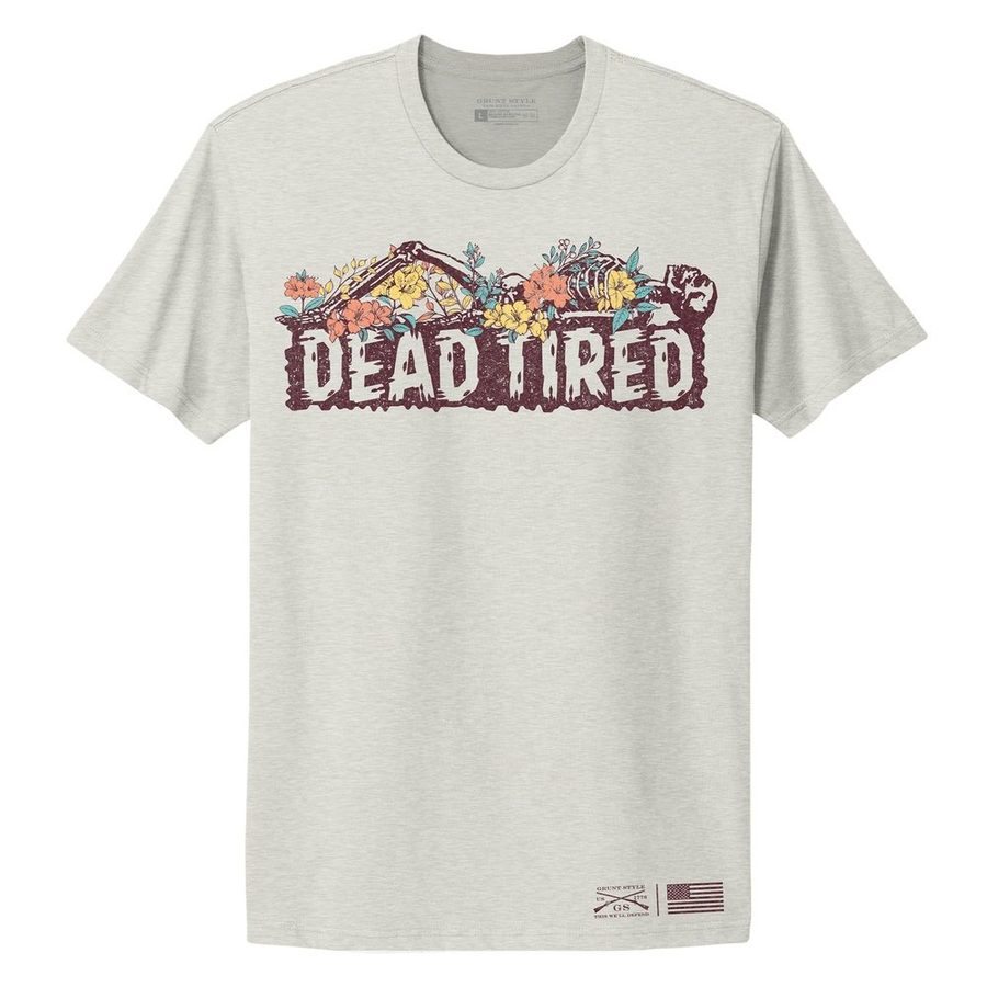 Women's Dead Tired Boyfriend Fit T-Shirt - Sand
