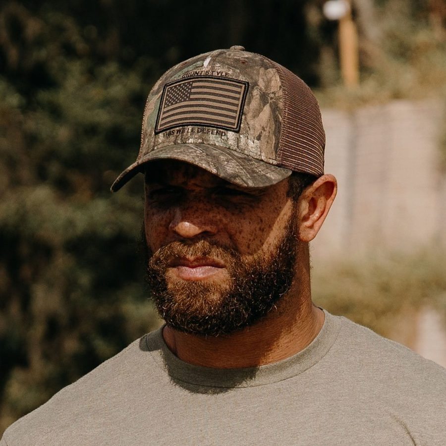 Realtree APX? Flag Stretch Fit Hat
