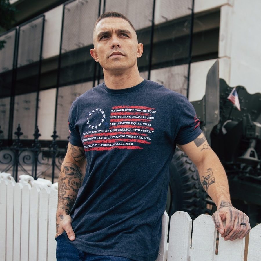 Declaration T-Shirt - Midnight Navy