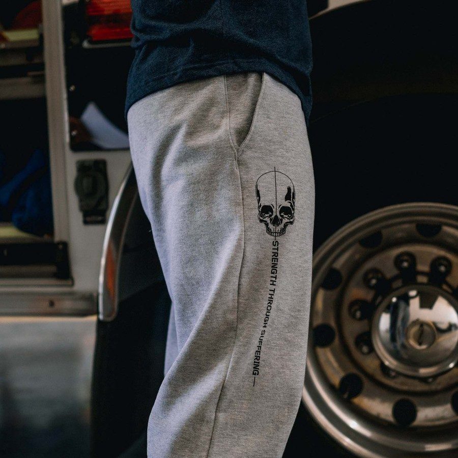 Strength Through Suffering Sweat Pant - Sport Gray