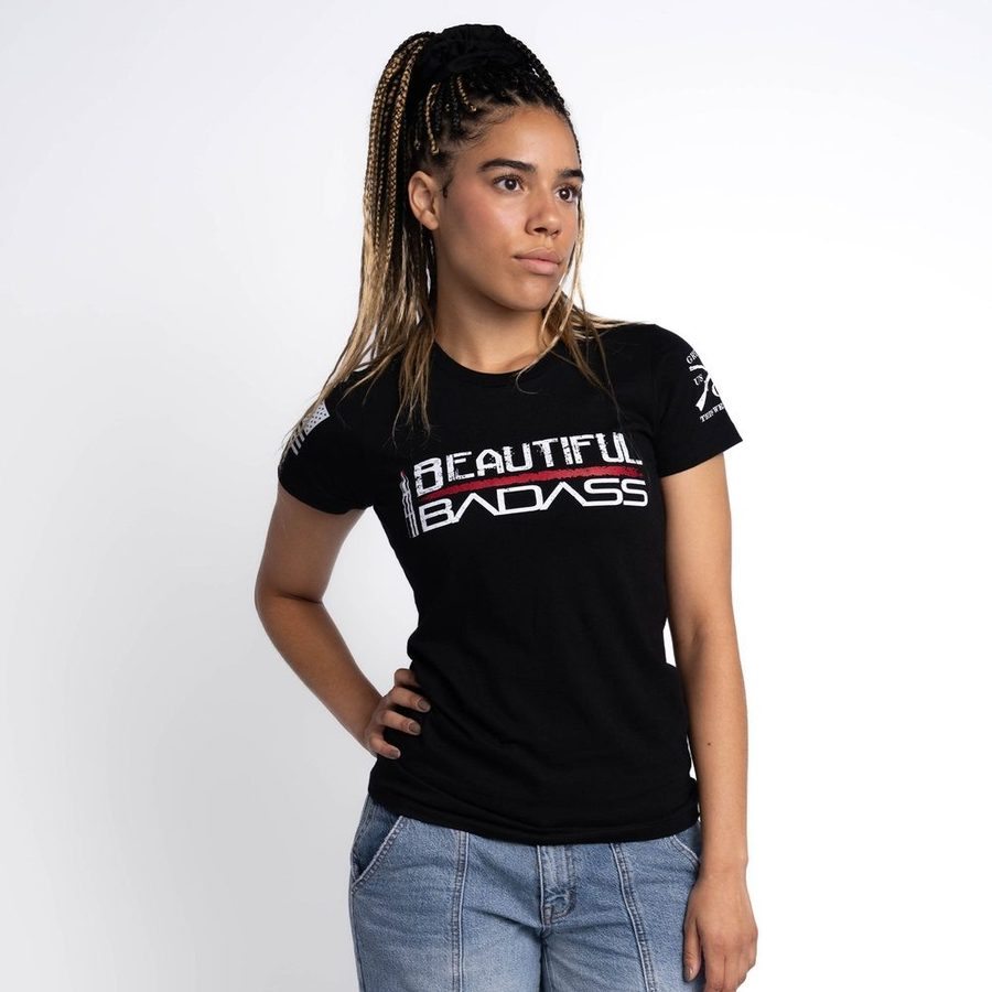 Women's Beautiful Badass T-Shirt - Black