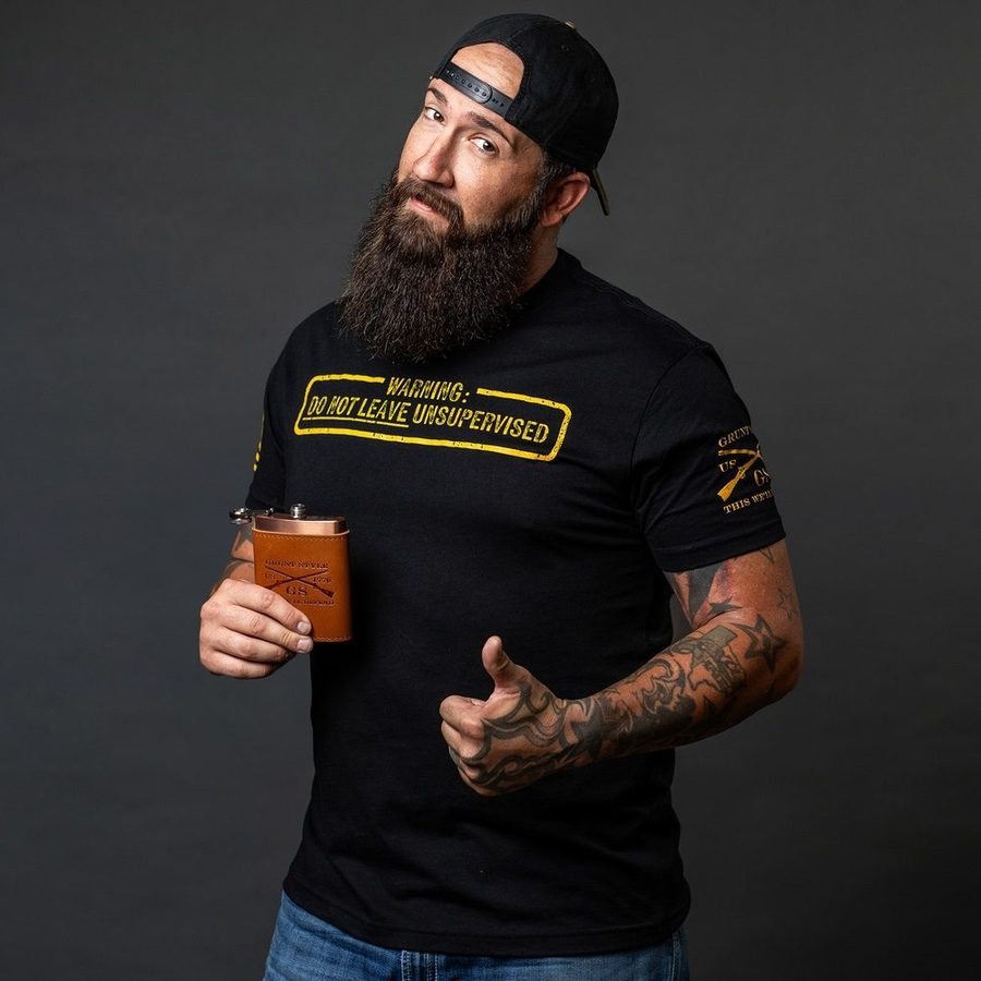 Needs Supervision T-Shirt - Black
