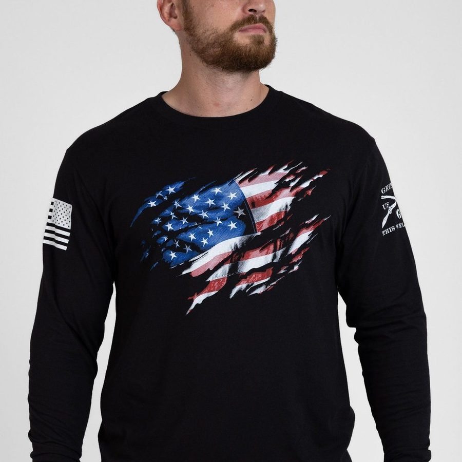 Still Standing Long Sleeve - Black
