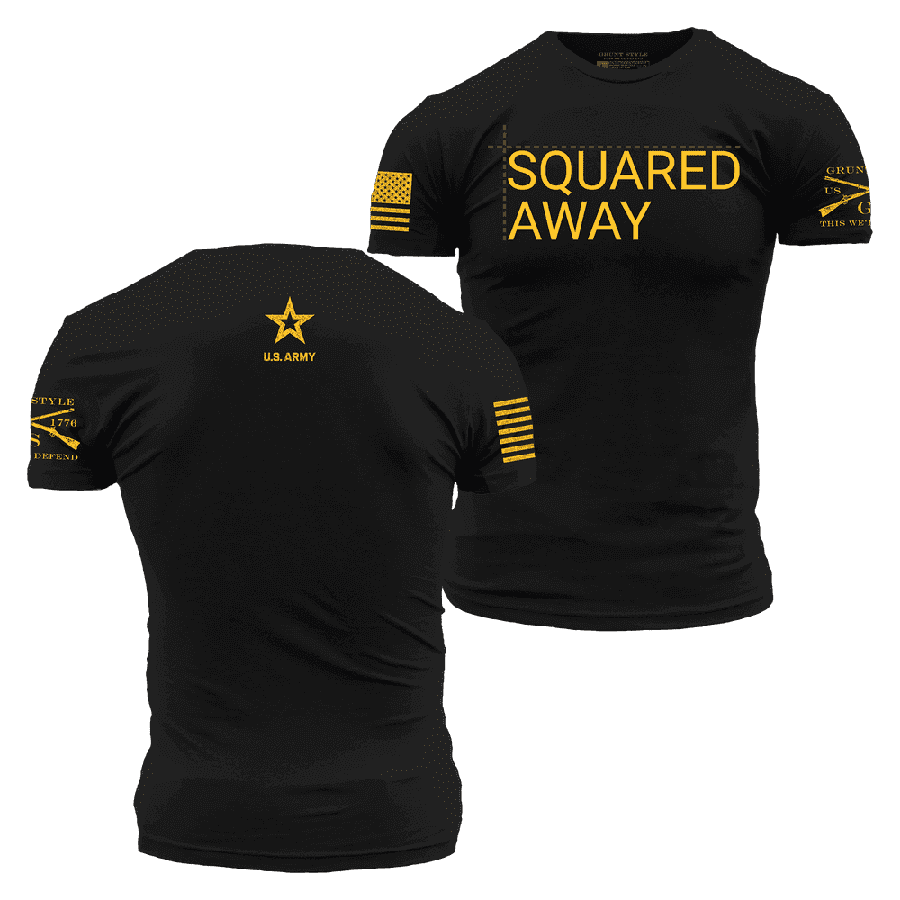 Army - Squared Away T-Shirt - Black