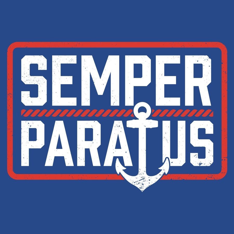 USCG - Semper Paratus T-Shirt - Royal
