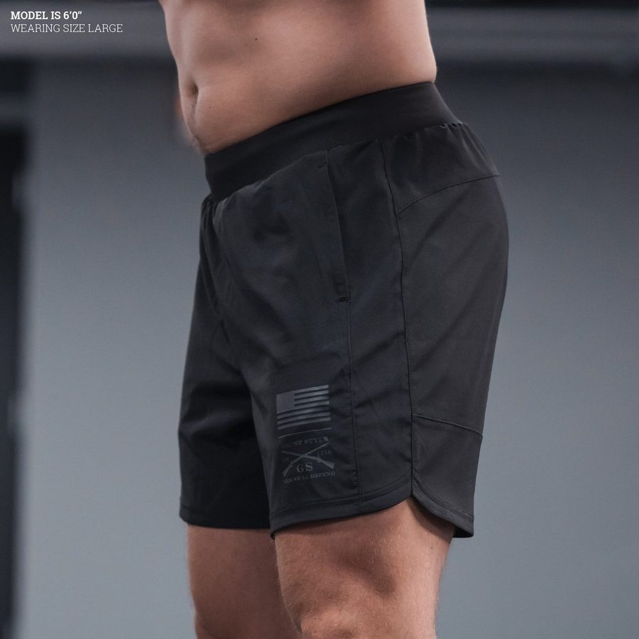 Men's Training Shorts - Black
