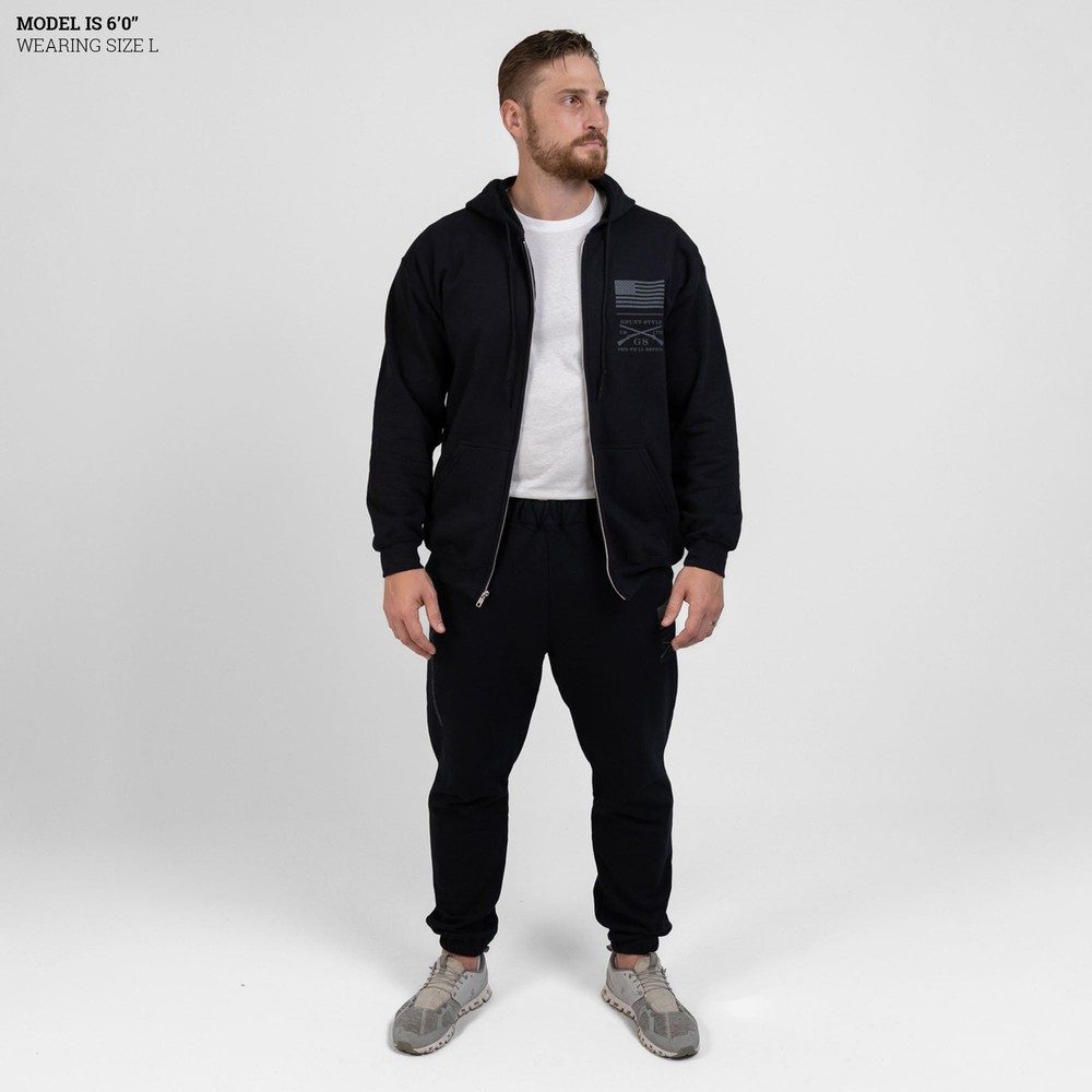 Strength Through Suffering Sweat Pant - Black