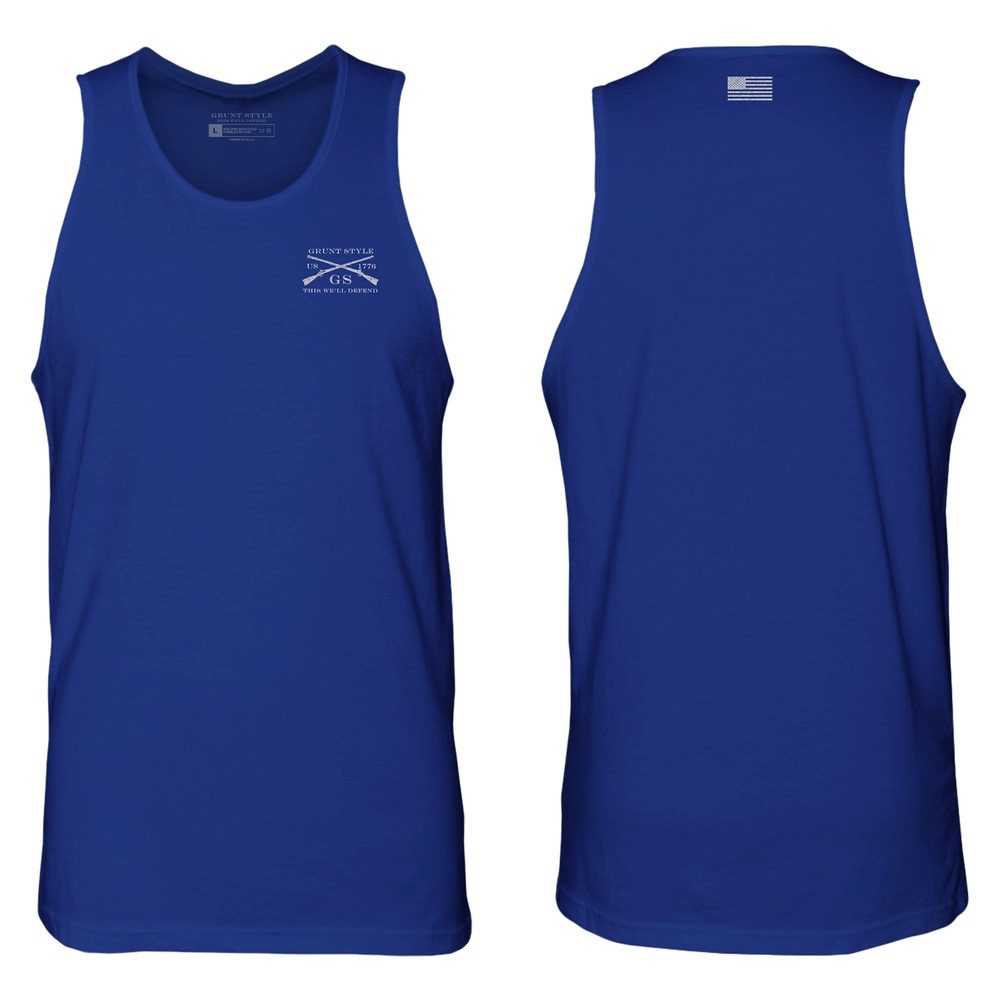 Basic Men's Tank - Royal